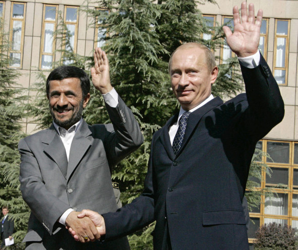 Ahmadinejad cu Putin