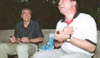 Petre Roman şi TRaian Băsescu