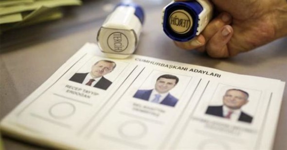 buletinul de vot şi candidaţii de la prezidenţialele turceşti din 10 august 2014