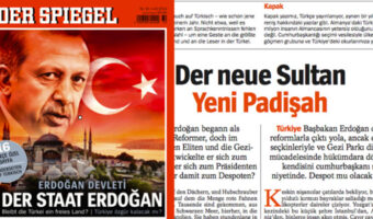 Coperta de pe 4 august 2014 a lui "Der Spiegel"