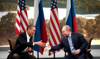 Barack Obama cu Vladimir Putin