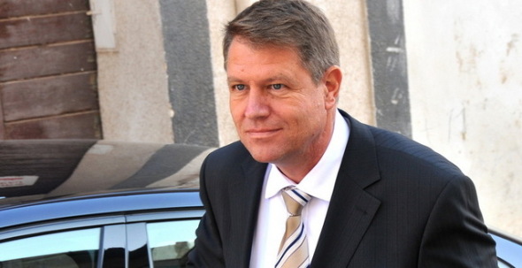 Klaus Iohannis la Sibiu