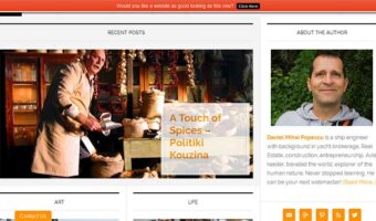 Rodolfo Grimaldi Blog, un site pe Genesis