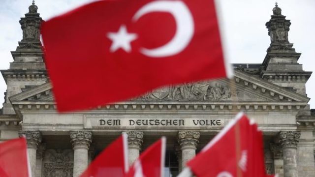 Proteste turcești la Bundestag