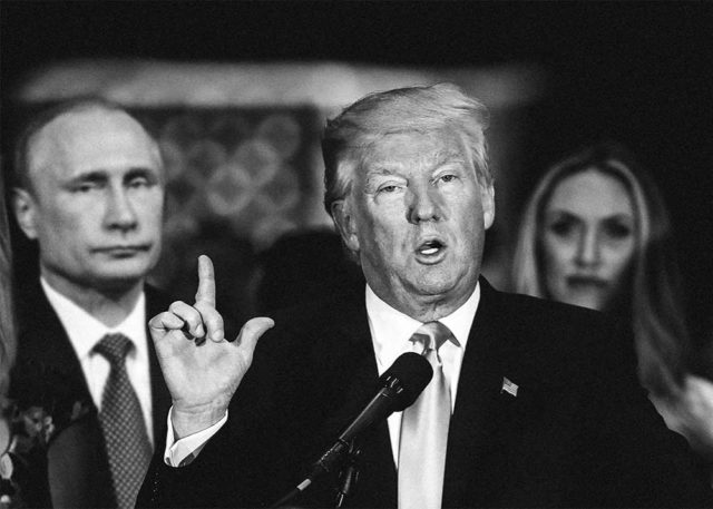 Din nou președintele Putin împreună cu Donald Trump