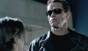 Terminator 2, Schwarzenegger & Furlong